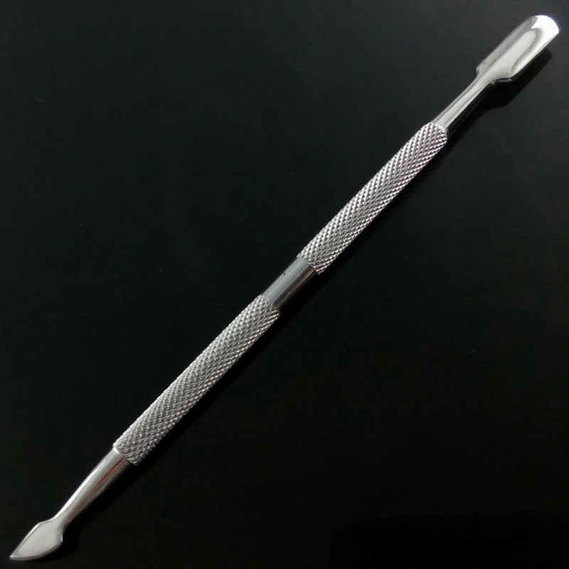 1 шт. инструменты для ногтей из нержавеющей стали кутикулы толкатель Очиститель