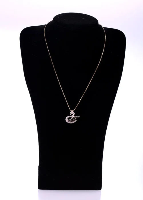 Женское Ожерелье-цепочка с белым лебедем BALANBIU Ювелирное Украшение золотого