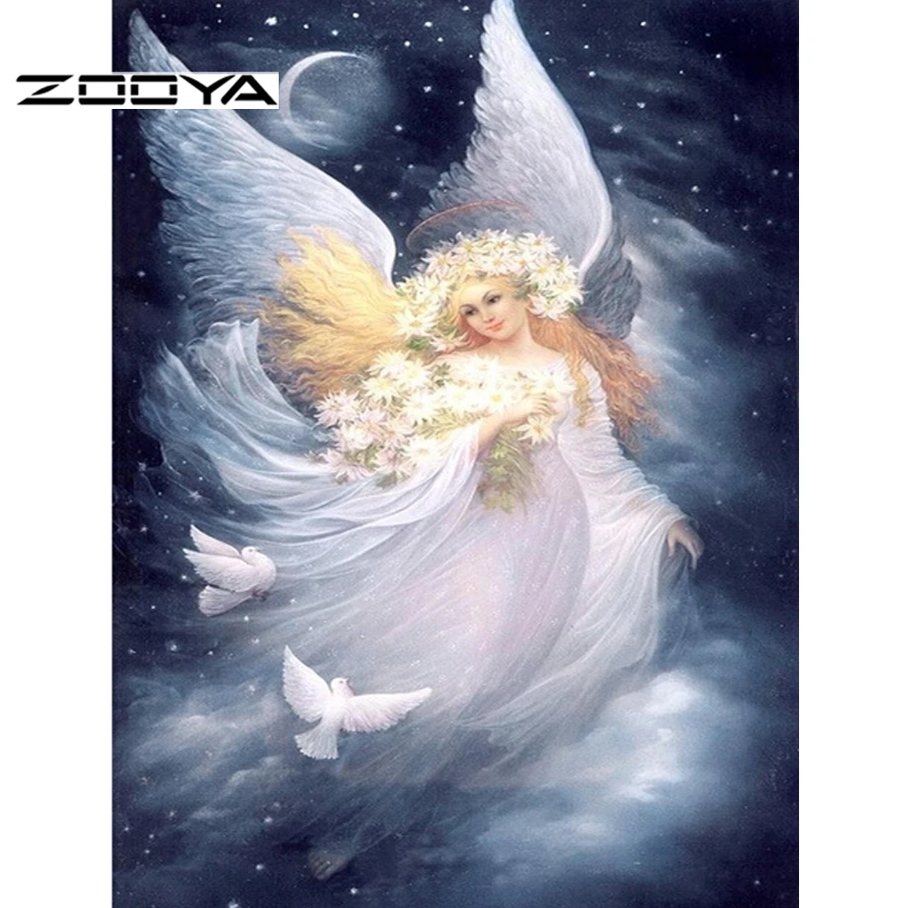 ZOOYA diy 5D Полный Круглый Алмаз Картина Алмазная мозаика картина горный хрусталь