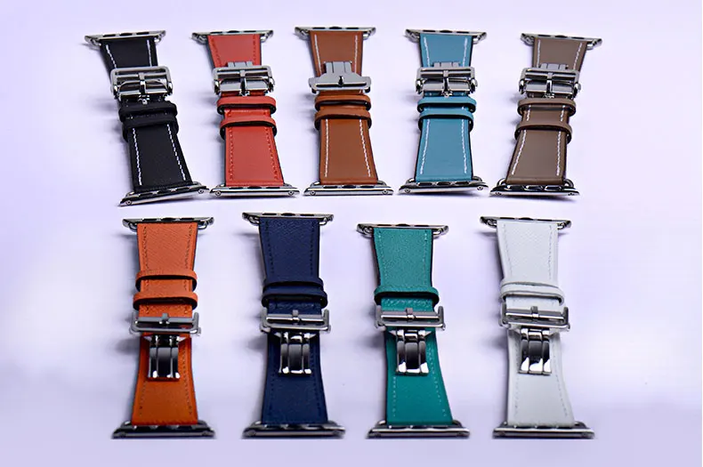 Кожаный ремешок для Apple watch band 4 44 мм 40 мм iwatch band 42 мм 38 мм браслет с пряжкой для Apple watch 4 3 21