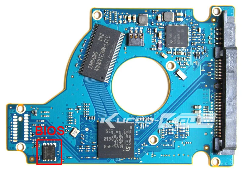 hard drive parts PCB logic board printed circuit 100536286 for Seagate 2.5 SATA hdd data recovery repair |