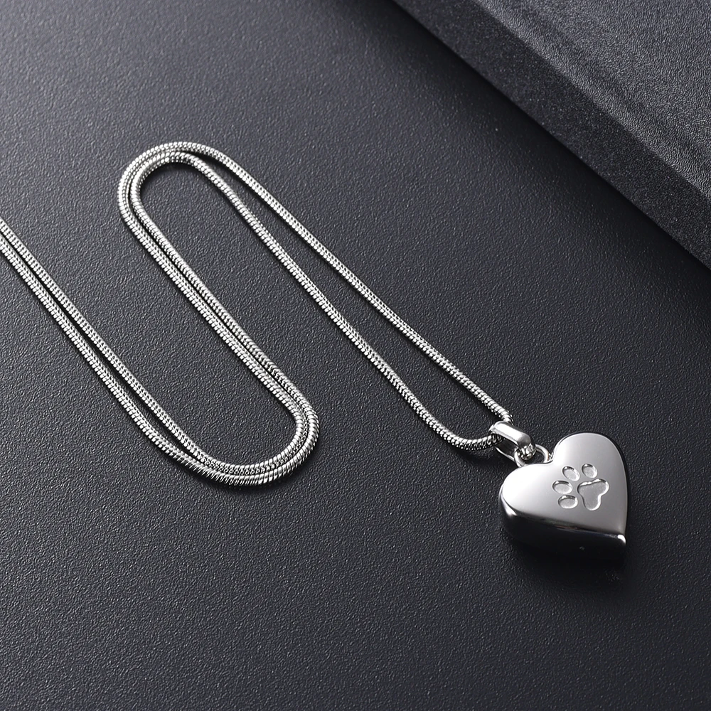 LKJ8455 Blank/ Engravable Memory Urn Heart Cremation Locket Funeral Ashes Holder Keepsake Stainless Steel Jewelry Pendant | Украшения и