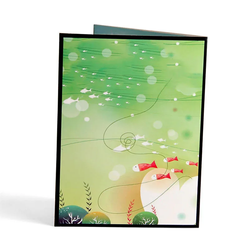 3D лазерная резка ручная работа красочное покрытие небесно-голубая лодка