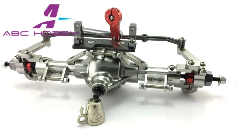 1/10 Crawler Axial SCX10 Front Rear Axles 4 Link Hex Hubs Hardware Deadbolt Wrangler 1set | Игрушки и хобби