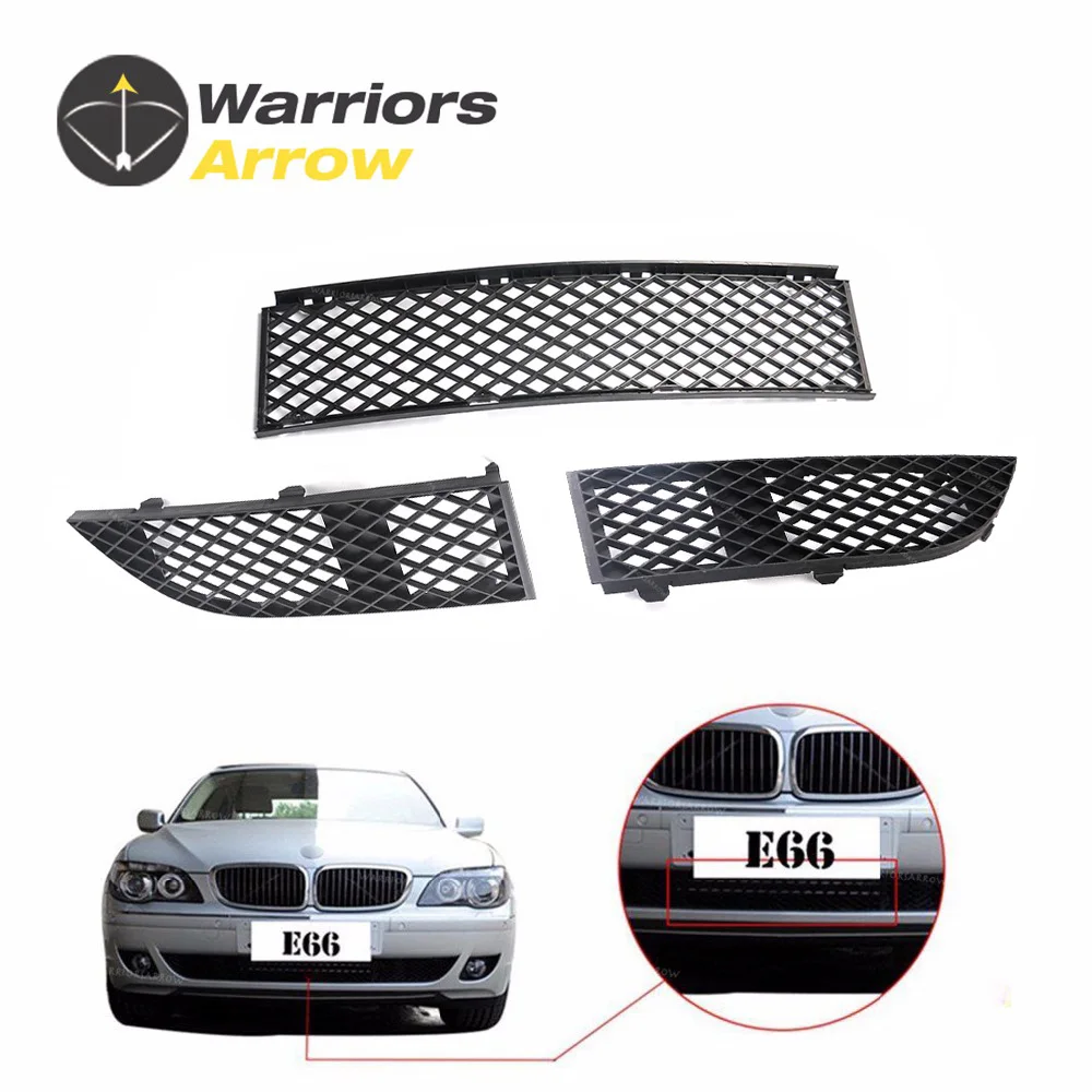 3 шт. для BMW E65 E66 750i 750Li 760i 760Li 2005 2006 2007 2008 внешняя Передняя левая правая бампер