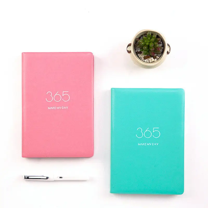 Coloffice 1PC Simple Business Minimalist A5 Notebook Plaid Hand Book Thickened Diary Grid Notepad For Student Planner Sataionery |