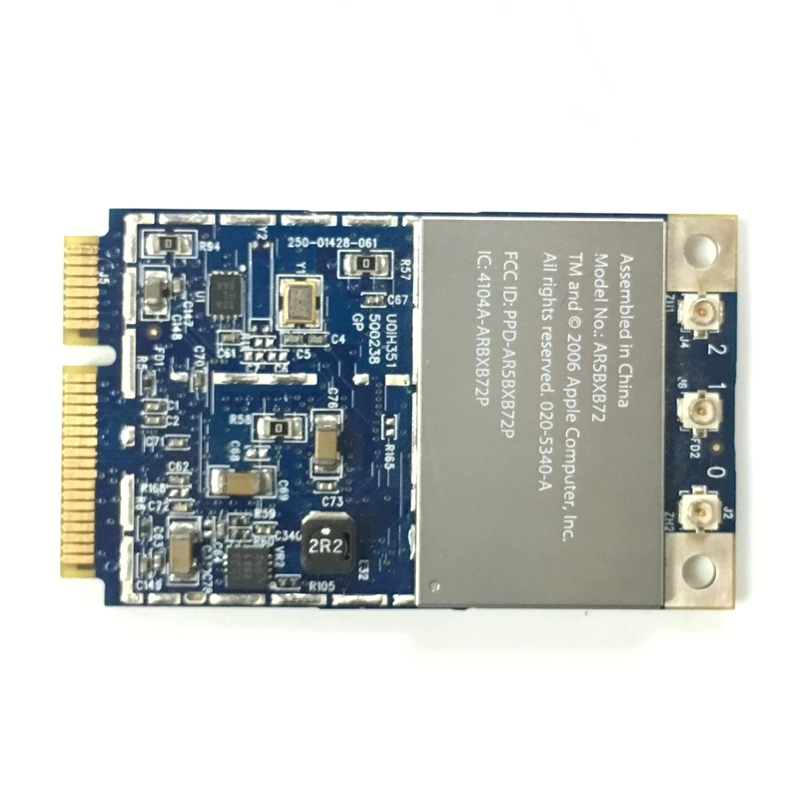 Atheros AR5008 AR5418 AR5BXB72 802 11 a/b/g/n Wifi 300 Мбит/с WLan Mini PCI-E карта для Apple Dell Acer | Компьютеры и