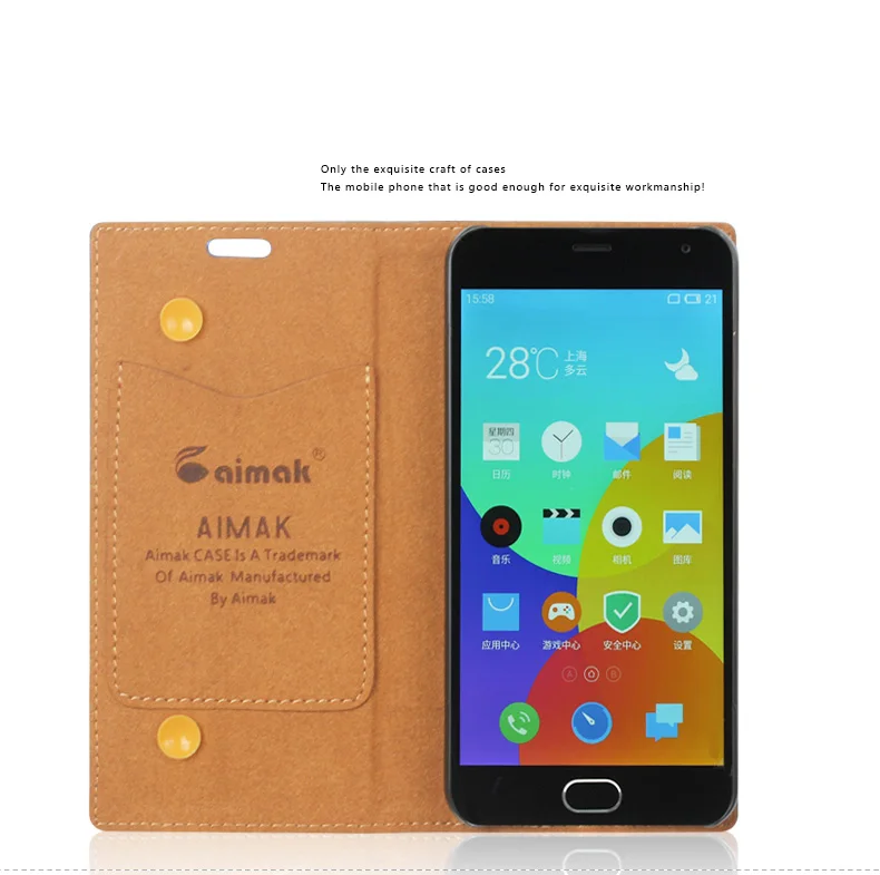 Чехол-книжка из натуральной кожи для Meizu M2 Mini / Meilan 2 8 цветов | Мобильные телефоны и