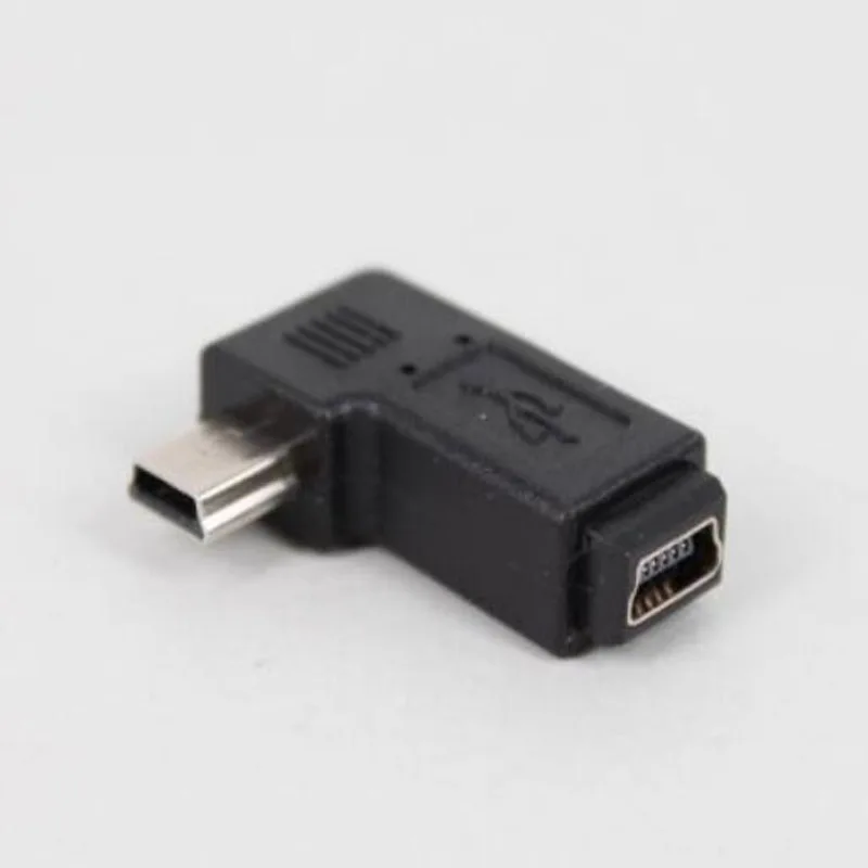 1 пара мини usb 5 Pin типа «папа» к женскому 90 270 градусов правой и левой угол преобразователь Соединительный кабель для синхронизации данных Зарядное устройство адаптер для зарядного устройства