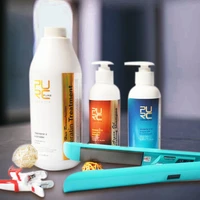 purc brazilian keratin hair treatment and morocco argan oil shampoo and conditioner for hair and scalp treatment hair salon care