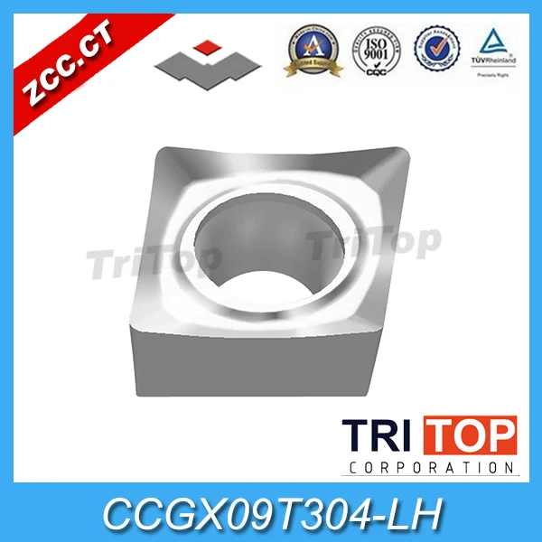 

CCGX 09T304-LH (10pcs/Lot) YD101 ZCC.CT cemented carbide Tool turning insert for aluminium alloy