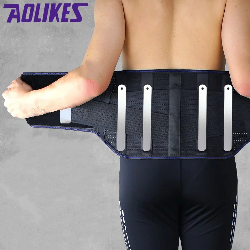 Fitness Waist Belt For Back Pain And Herniated Disc Injury Fitness Waist Belt Weight Lifting Sports Belts New