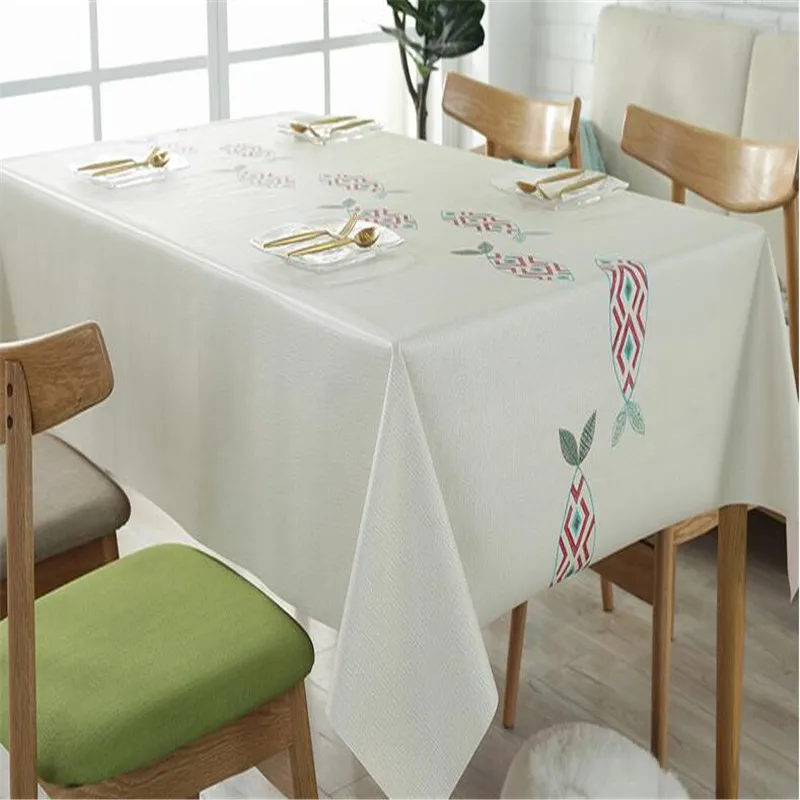 Бесплатная доставка Дешевые скатерть ПВХ Чай циновка чашки крышка бегун воды не