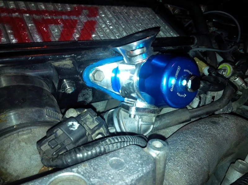Автомобильный Гибридный двухпортовый BOV 50/50 Blow Off клапан для Subaru WRX 2002 2007 & STi 2004