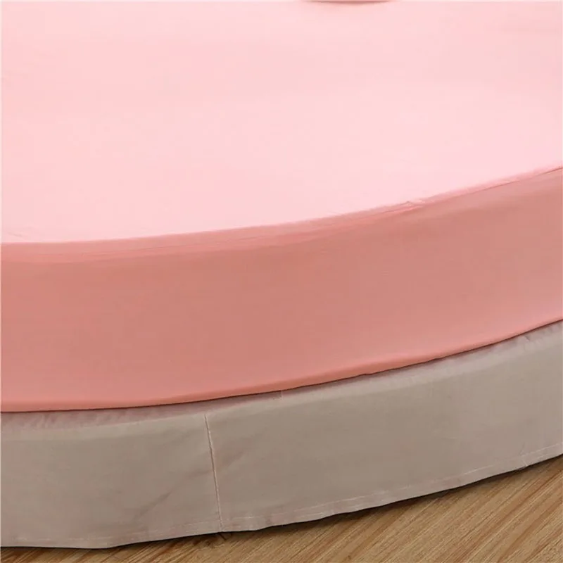 Простыня из 100% чистого хлопка однотонное покрывало в европейском стиле для