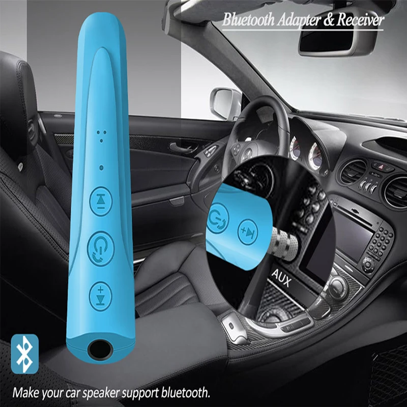 Портативный мини Bluetooth ресивер Kebidu беспроводной музыкальный аудио адаптер 3 5 мм с