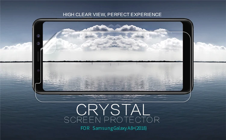 2 шт./лот Экран протектор для samsung Galaxy A8 плюс NILLKIN плотно прилегающие к уху, супер чистый или матовая защитная пленка для samsung A8 плюс