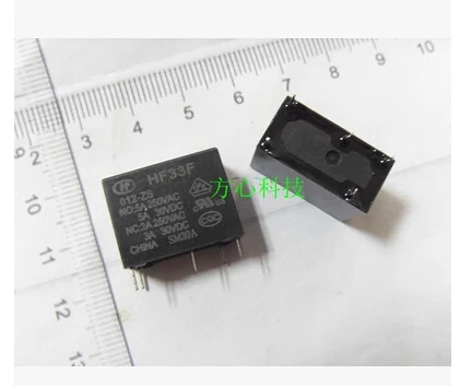 Новое реле HF33F 012 ZS HF33F012ZS 12VDC DC12V 12V DIP5 5шт./лот|Реле| |