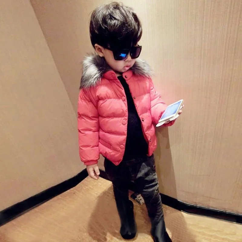Новая хлопковая стеганая куртка для мальчиков детское зимнее теплое пальто