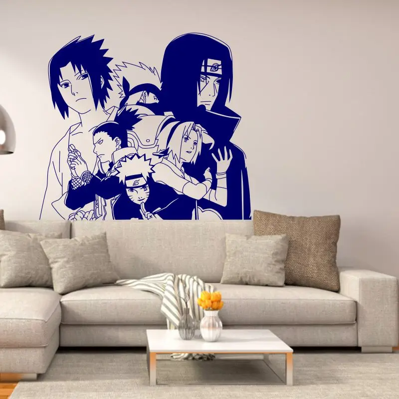 CHM-Naruto japones etiqueta engomada del coche de la storieta Учиха сасуке Наруто деколь | Дом и сад