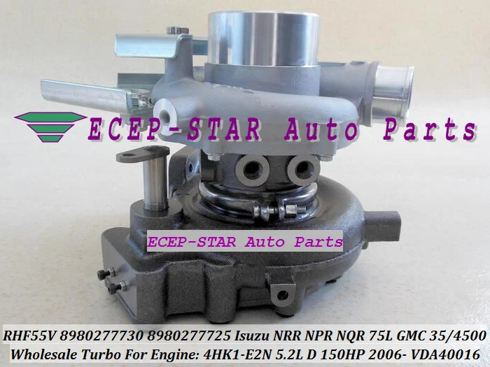 

Free Ship RHF55V VIET 8980277721 8980277731 8980277732 Turbo For GMC 3500 4500 For ISUZU NRR NPR NQR 5.2L 4HK1-E2N NO E-Actuator