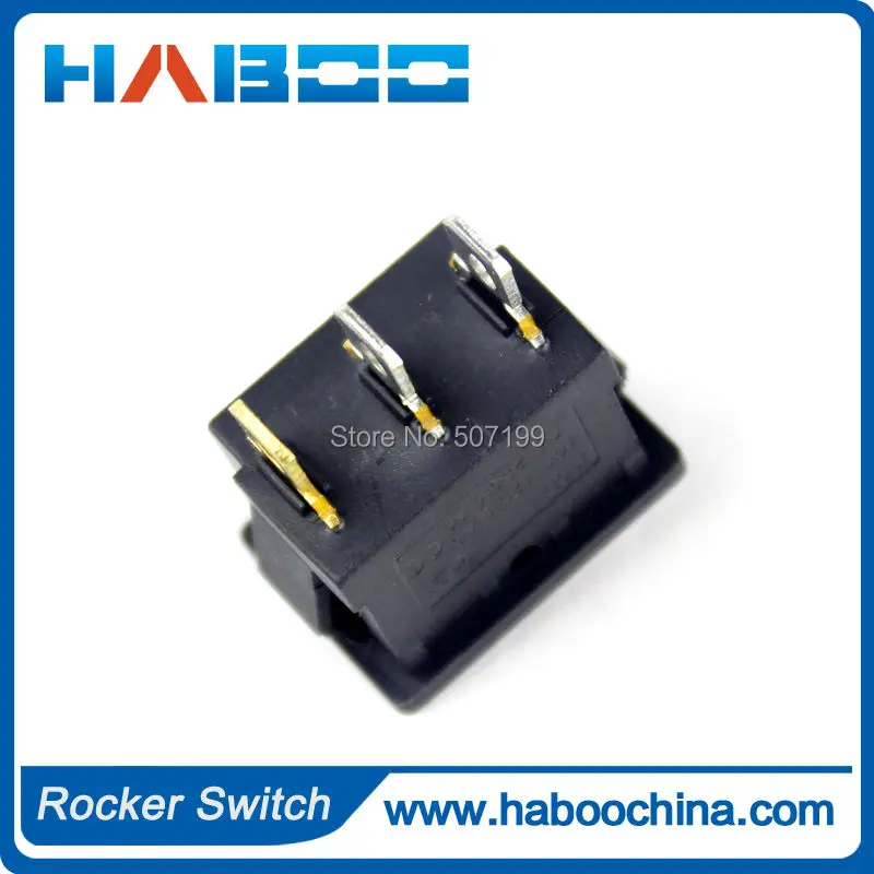 Электрический мини клавишный выключатель T85 автомобильный с 3 контактами 2