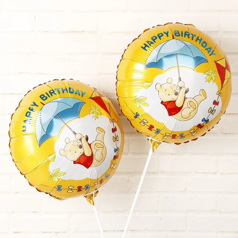 Winnie3 Disney Винни Пух Детская День рождения украшения набор с Винни-пухом для м/ф Винни-Пуха и День рождения поставки активности вечерние поставки - Цвет: Winnie3