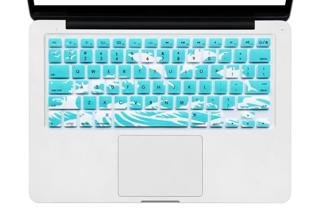 Силиконовый чехол для клавиатуры Защитная пленка Apple Macbook Air Pro Retina 13 15 17 A1278 A1466 (до