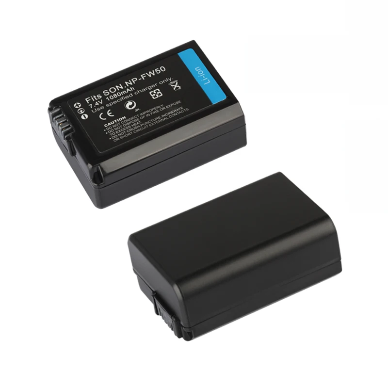 NP-FW50 Батарея Зарядное устройство для sony a7m2 a7r2 S2 NPFW50 a6500 a6300 a6000 a5000 a3000 NEX-3 QX1 FW50 Батарея 1020 мА-ч