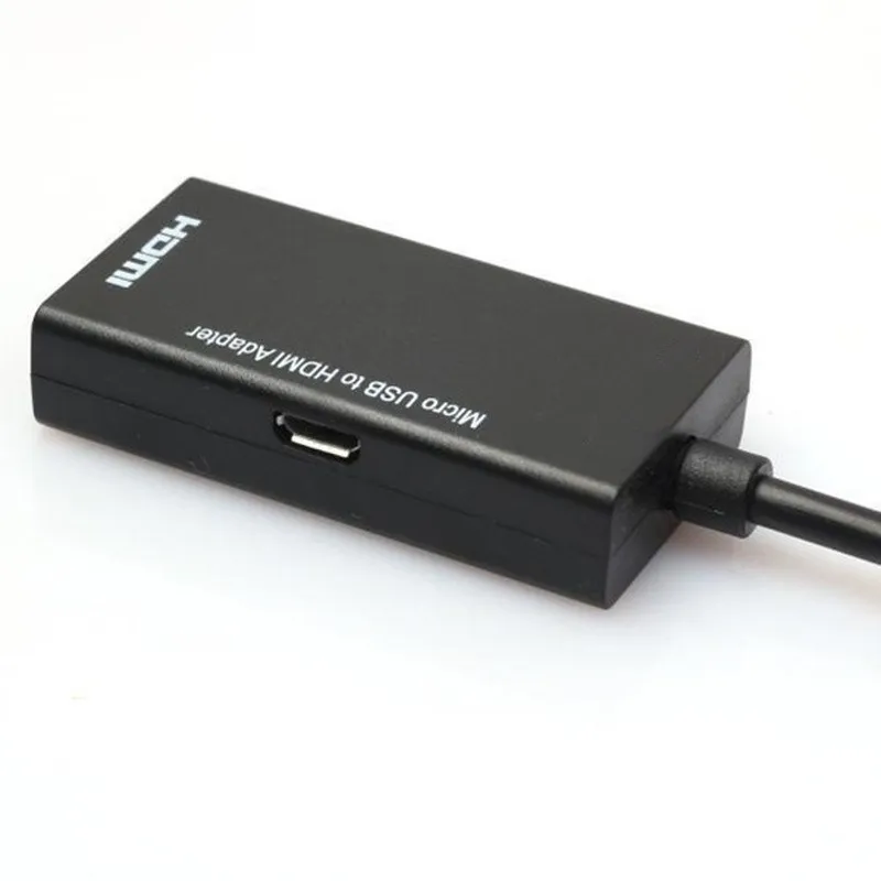 Переходник Micro USB/HDMI для ТВ монитора 1080P HD HDMI аудио-и видеокабель конвертер MHL |