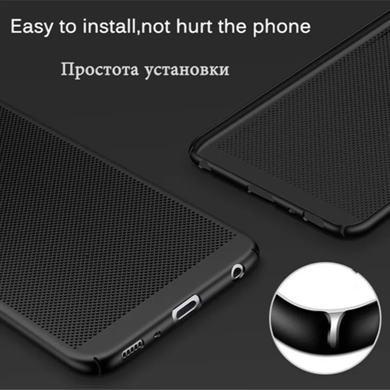 Luxury Heat Dissipation Case For Samsung Galaxy S8 S9 Plus S6 S7 Edge S5 A3 A5 A7 J3 J5 J7 2016 2017 A8 2018 Cover Cases shell |
