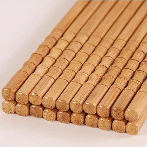 Японские деревянные бамбуковые палочки для еды без лака 1 пара|Палочки еды| |