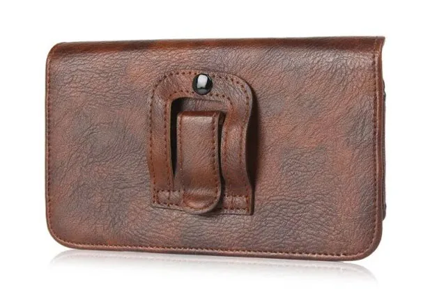 Чехол для телефона кожаный с зажимом ремня Sony Xperia 5 ii 1 10 iii XZ3 XZ2 Premium XZ Z5 XA2 Plus XA1 Ultra L4