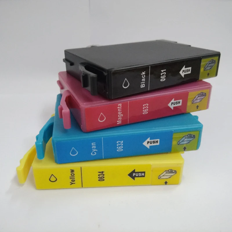 Чернильные картриджи einkstore T0631 T0634 для Epson Stylus C67 C87 CX4100 CX4700 CX3700 C87PE epson t0631|ink cartridge|ink