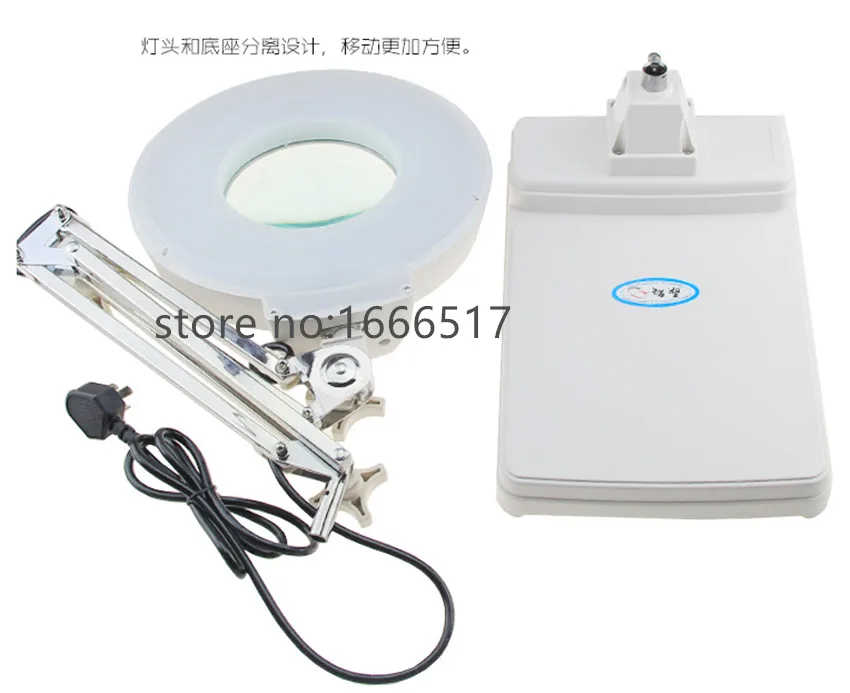 Светодиодный увеличитель настольной лампы лупа для старого чтения электронный