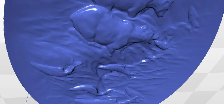 Модель рельеф Panno_Bear_2 для ЧПУ в формате STL 3d artcam | Инструменты
