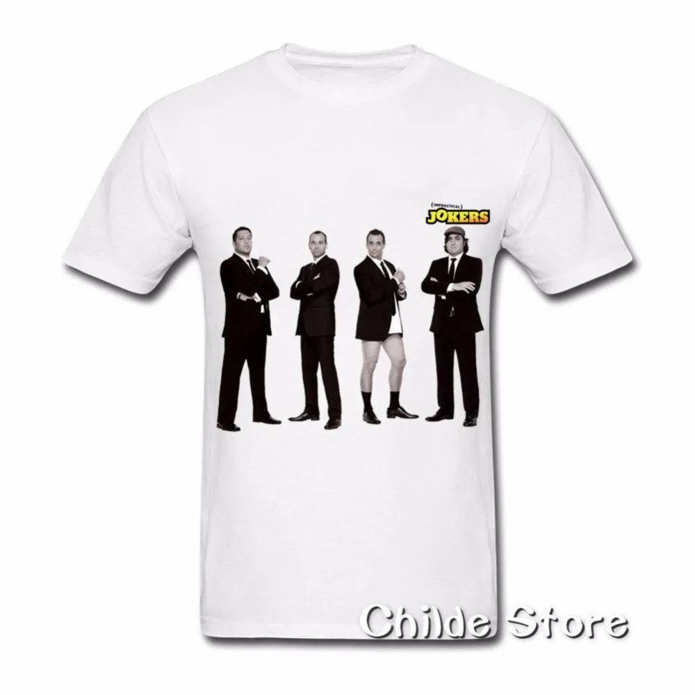 2018 продажа мужские непрактичные Jokers футболки Модные Недорогие ТВ серии рубашки