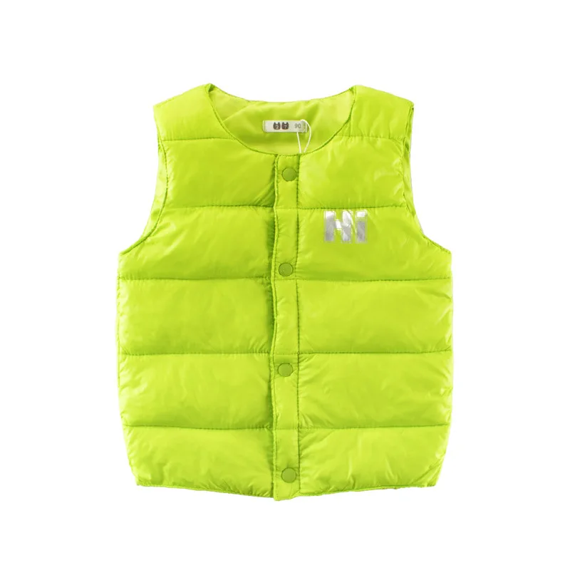 Богатый бренд зимний жилет для мальчиков и девочек от 2 до 7 лет детская одежда