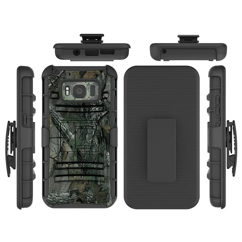 For Samsung Galaxy S8 Active / G892A Case Heavy Duty Armor Shockproof Hybrid Hard Soft Silicone Rugged Rubber Phone Cover |