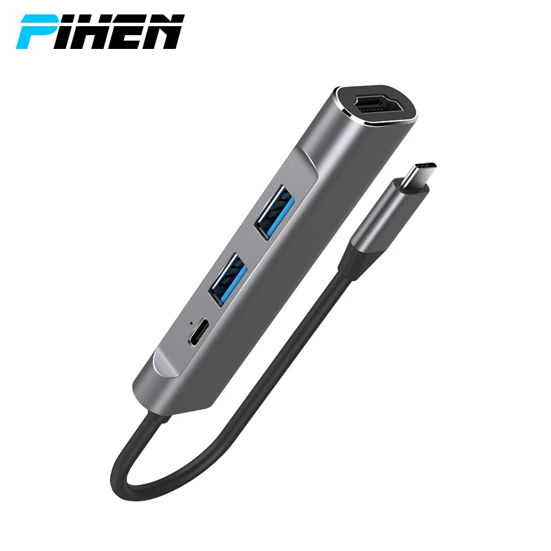 Адаптер для телефона для Samsung S8 S9 Plus Note 8 9 Dex Cable USB C to HDMI Macbook Type Hub Huawei Mate P20 Pro.