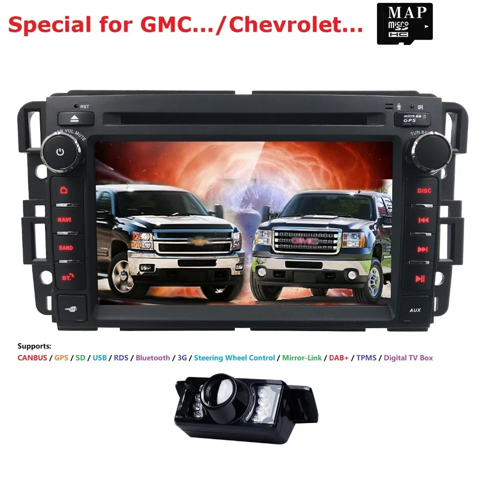 Авто Radio2 автомобильный dvd плейер din для GMC Yukon Denali Acadia Savana Сьерра Chevrolet Express траверс