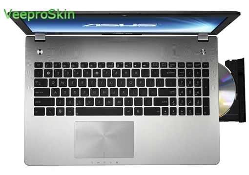 Силиконовая защитная накладка на клавиатуру для ноутбука Asus N56u N56VM N56VZ N56VN56 N56J N56JR