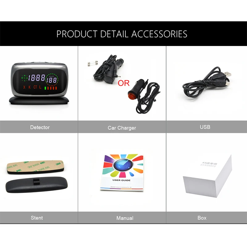 Awesafe автомобиль анти Антирадары центральной консоли мини с GPS для России X/K/ct/l 360