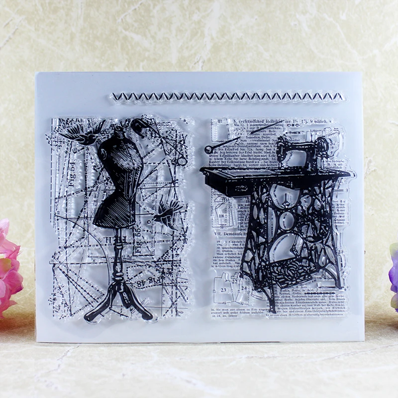 DIY Scrapbooking Stamping Albums Angel Girl Flowers Stamp Seal Transparent Silicone Love Spain Decorative Arts Crafts | Дом и сад