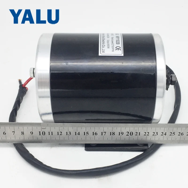 YALU MY1020 800 Вт 36 В/48 в ATV Buggy #25 или T8F звездочка небольшой Электрический трицикл