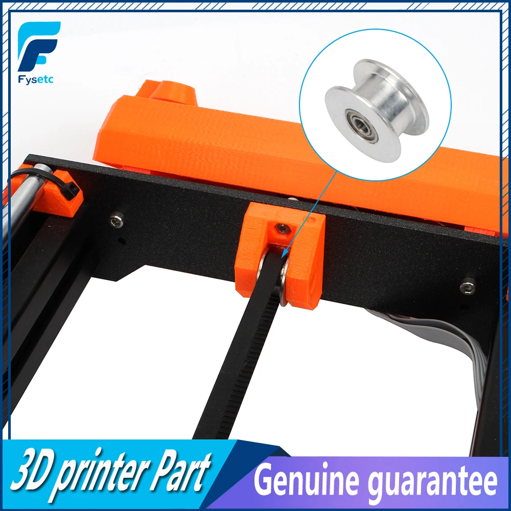 Алюминиевый анодированный ремень зубчатой ленты Prusa i3 MK3/MK2 диаметр 3 мм ось X/Y
