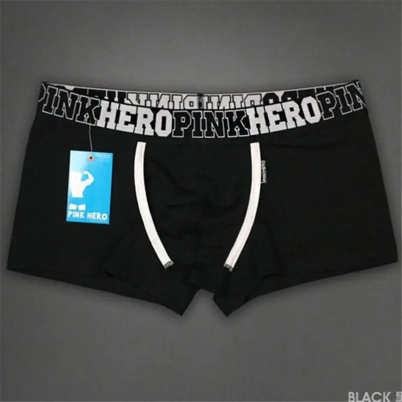 Бренд Pink Heroes Pouch, мужские удобные шорты-боксеры, мужское нижнее белье, хлопковые трусы, мужское нижнее белье#30
