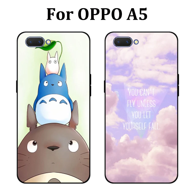 6 2 дюймовый чехол для OPPO A5 милый мультяшный мягкий телефона OPPOA5 защитный PBAM00