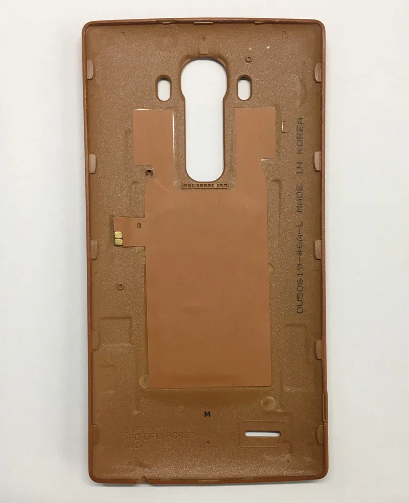 Genuine New Back Cover Leather Case for LG G4 All Version Battery Replacement with NFC |