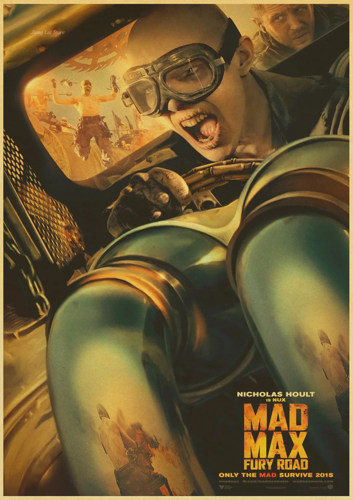 Фильм триллер Mad Max 4 винтажный бумажный плакат настенная живопись украшение дома 42X30 см 30X21 см - Цвет: H258